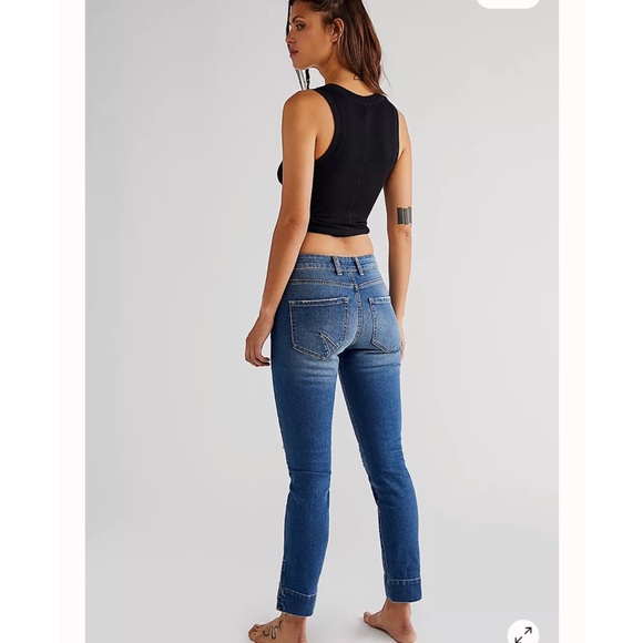 SER.O.YA For Free People Luca Jeans in Cyprus. Size 26. NWOT - Picture 4 of 10